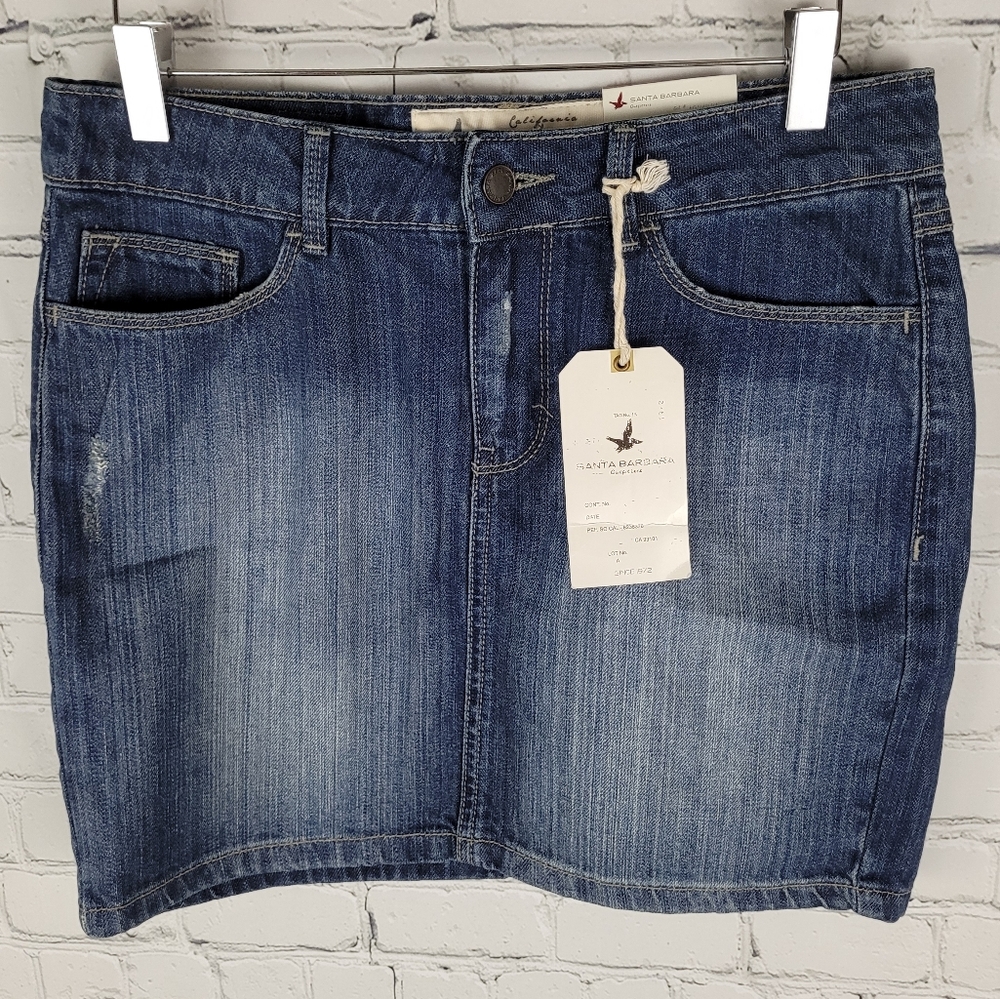 SANTA BARBARA | denim jean skirt